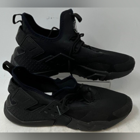 Nike Air Huarache Drift Black Lace-Up Sneakers Men's Size 10.5 MSRP $160 - Picture 7 of 10
